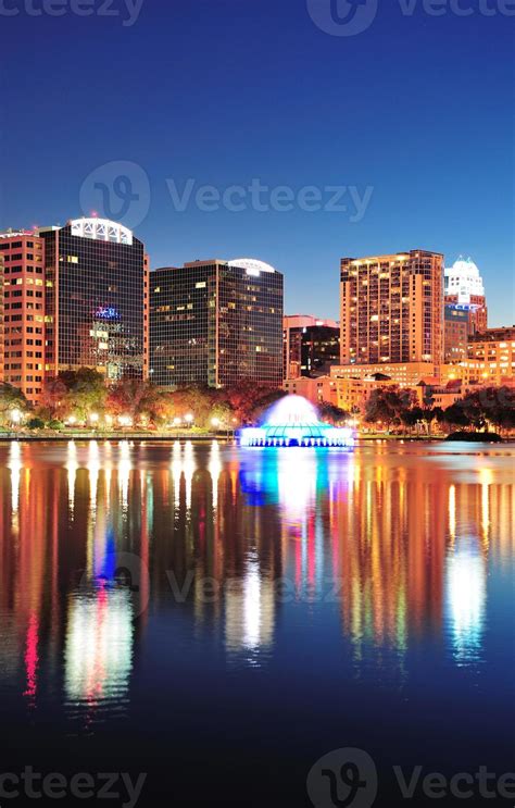 Orlando at night 8336679 Stock Photo at Vecteezy