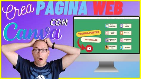 Cómo crear página web con CanvaGRATIS EN 10 MINUTOS YouTube