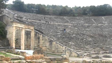 Ancient Theater Of Epidauros Youtube