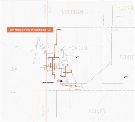 Yoakum County Texas Map - Printable Maps