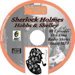 Sherlock Holmes - Hobbs & Shelley - 80 Old Time Radio OTR MP3 audio CD | eBay