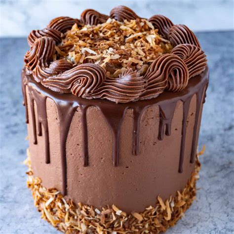 The Best German Chocolate Cake Recipe • A Table Full Of Joy