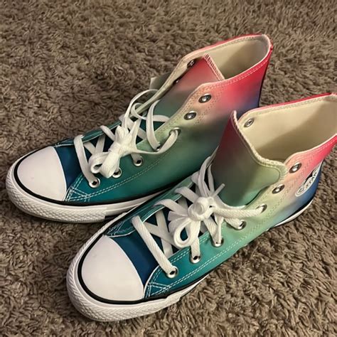 Converse Shoes Rainbow Hightop Converse Poshmark