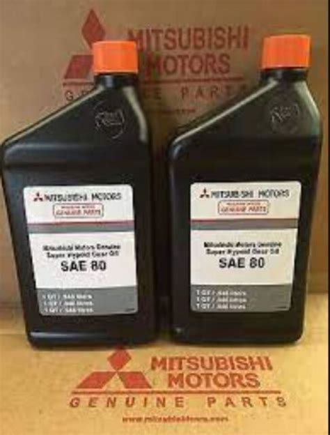 Mitsubishi Super Hypoid Gear Oil Sae80 MZ320350 For Sale Online EBay