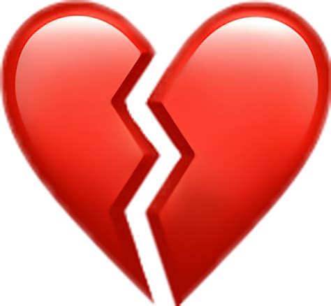 Broken Heart Emoji Png Images And Photos Finder