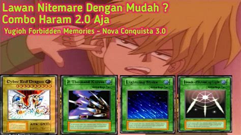 Yu Gi Oh Forbidden Memories Nova Conquista Lawan Nitemare