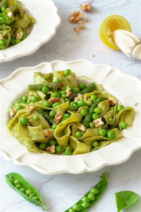 P Tes Cr Meuses Aux Asperges Petits Pois Et Noix Marie Food Tips