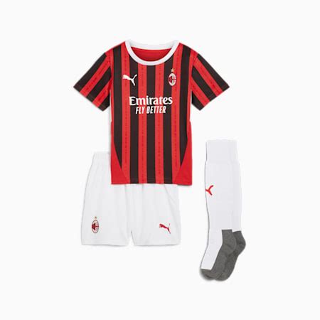 Ac Milan Heimtrikot Mini Kit Kinder Red Puma