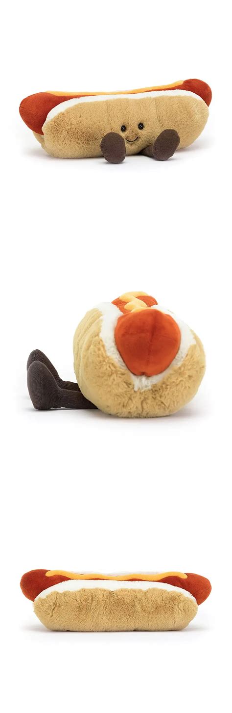 Mama Outlet 英國 JellyCat Amuseable Hot Dog 趣味熱狗公仔 嬰兒用品 母嬰用品 孕婦用品專門店 嬰兒用品網購
