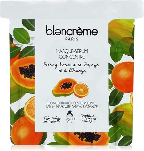 Blancreme Concentrated Serum-Mask With Papaya & Orange ...