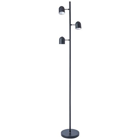 Lite Source Tiara Black Led 3 Light Tree Floor Lamp