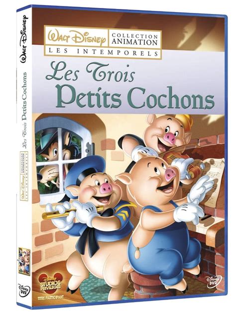 Les Trois Petits Cochons Walt Disney Animation Petits Cochons