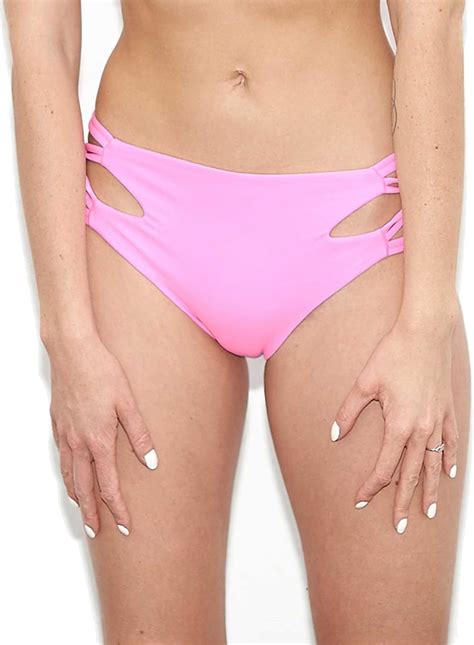 Amazon Bikinima Hot Pop Pink Davi Bikini Bottom Xs Clothing