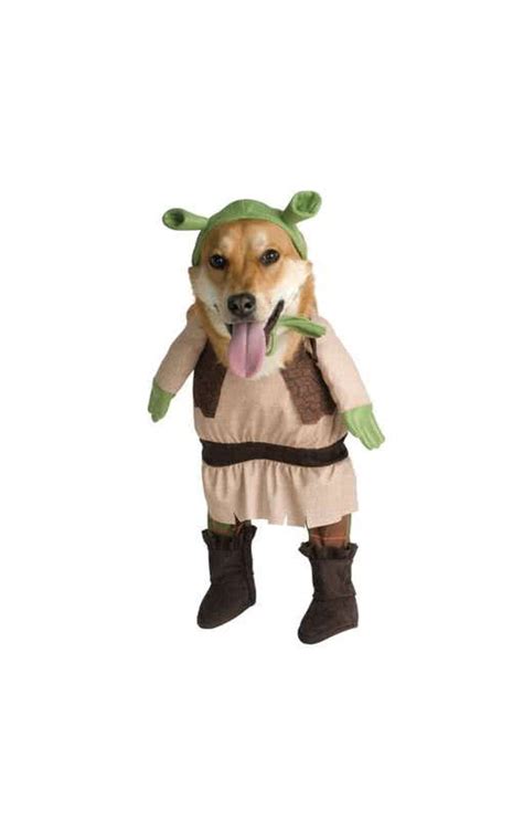 Shrek Dog Costume Deluxe | A Funny Halloween Costume for Dogs | horror-shop.com