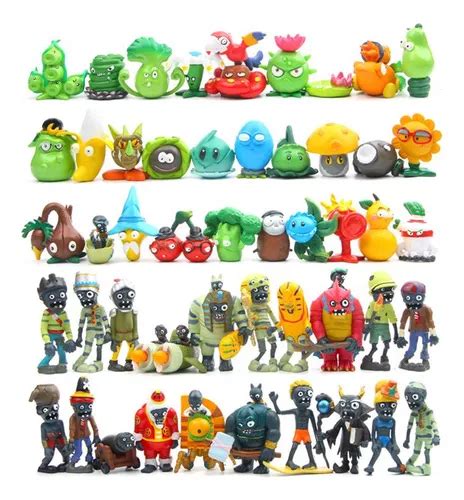 Unidades Lote De Figuras De Plants Vs Zombies Juguetes Meses Sin