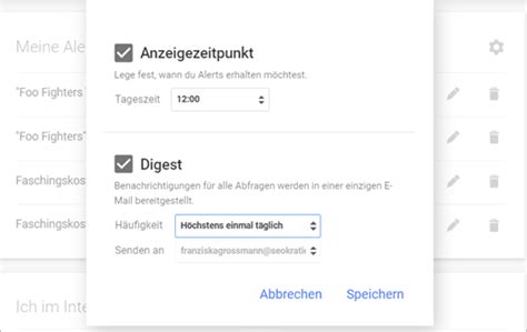 how to add google alerts