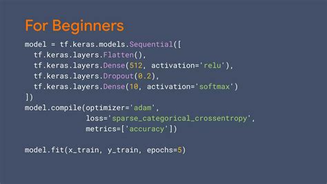 Introduction To Tensorflow Ppt