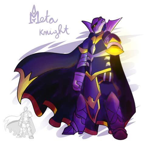 At Sir Meta Knight By Themandarineternal On Deviantart