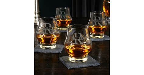 Set Of 4 Oakmont Engraved Wescott Whiskey Glasses Zazzle