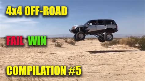 Wj Off Road 4x4 Fails 2019 Wins Crash Compilation 5 Youtube