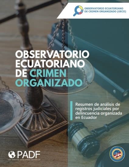 Oeco Observatorio Ecuatoriano De Crimen Organizado