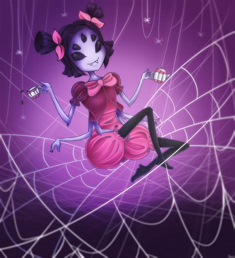 Undertale Muffet Fanart By Anatexd On Deviantart