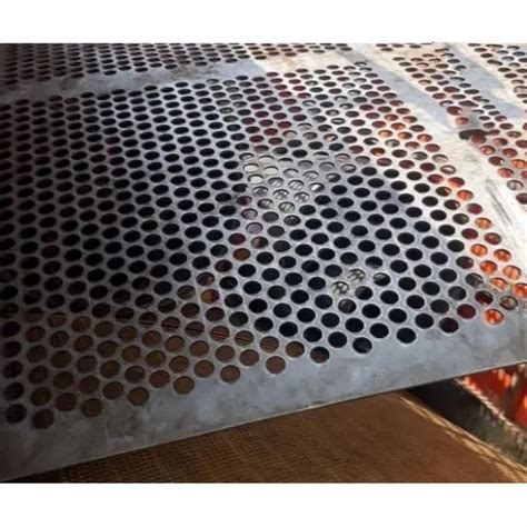 Mm Stainless Steel Perforated Sheets At Sq Ft Ss Perforated