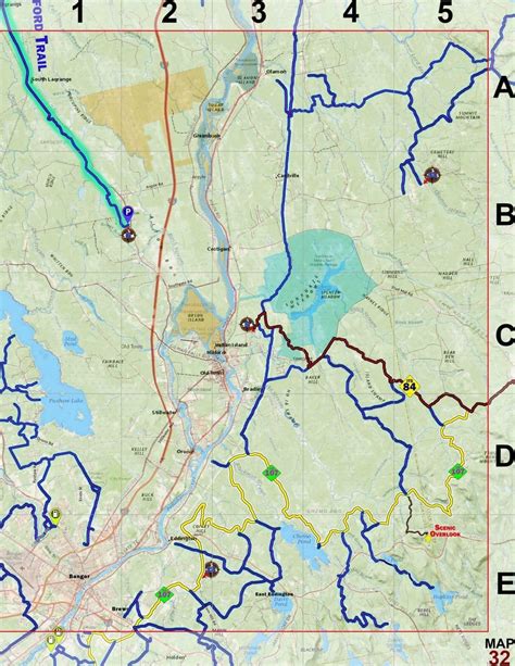 Maine Snowmobile Trail Map Atlas Untamed Mainer