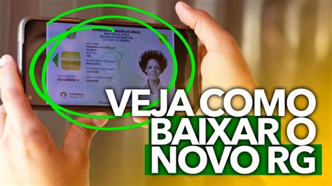 Veja Como BAIXAR O Novo RG Diretamente No Seu Celular Passo A Passo