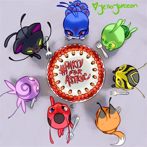 Tikki Plagg Trixx Norru Pollen Duusu Waizz Miraculous Ladybug Kwami