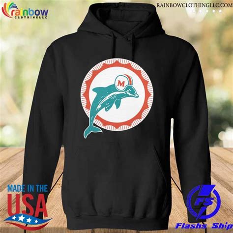 Miami dolphins throwback 2023 shirt, hoodie, sweater, long sleeve and ...