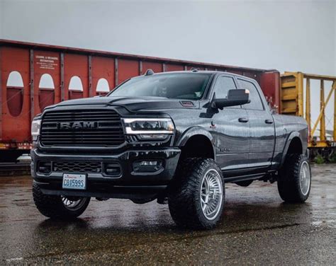 Lifted 2020 Ram 2500 On 22x14 Wheels Diesel Pickup Trucks Dodge Trucks Ram Custom Trucks