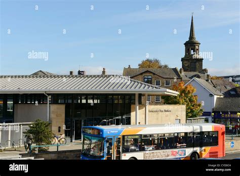 Lancaster Bus Station UK Stock Photo - Alamy