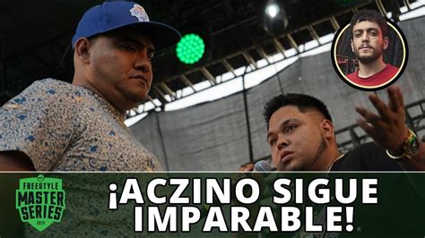 Aczino Imparable Vs Zticma Fms M Xico J Youtube