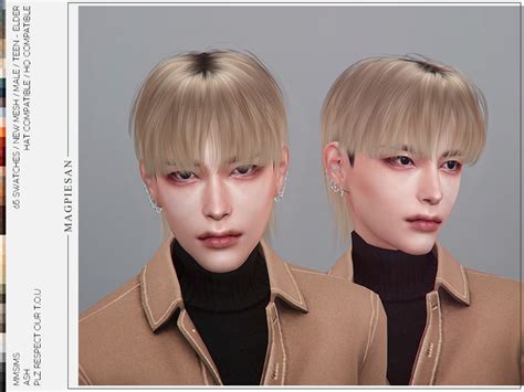 The Sims Resource PATREON Ash Hair