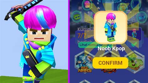 I Finally Get Noob Kpop Skin In Blockman Go 😱 Blockman Go Youtube