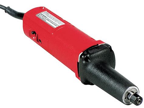 MILWAUKEE Die Hand Grinder, Corded, 2 in Wheel Dia., 120V AC, 4.5 A Amps - 1Y068|5194 - Grainger