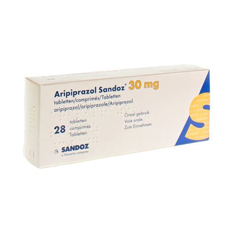 Aripiprazol Sandoz Mg Comp X Mg Apotheek Kestens