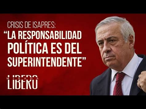 Ma Alich Por Crisis De Las Isapres La Responsabilidad Pol Tica Es Del