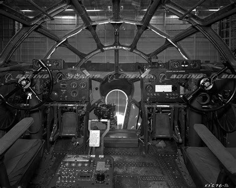 Boeing Images - B-29 Superfortress Cockpit