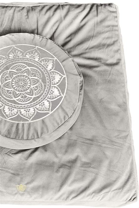 Florensi Meditation Cushion And Zabuton Meditation Mat Bundle Premium