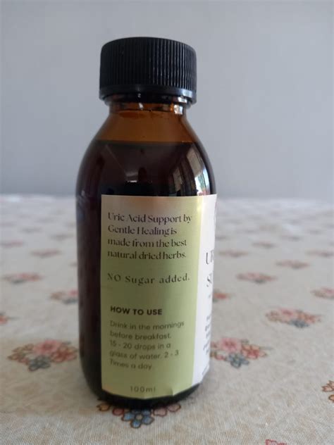 Uric Acid Support Tincture 50ml Gentle Healing