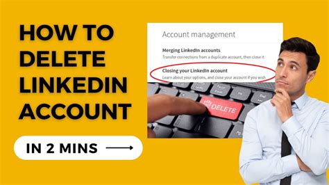 How To Delete Linkedin Account Permanently Delete Linkedin Account