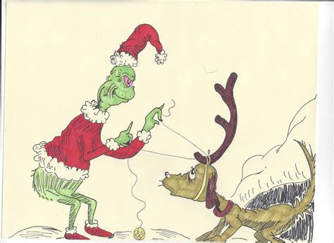 The Grinch and his dog Max by aprialface222 on DeviantArt