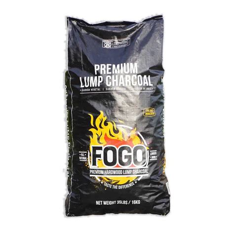 Fogo Lbs Premium Wood Lump Charcoal Fg Ch Fb The Home Depot