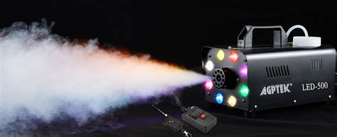 Agptek Fog Machine Smoke Machine W With Wireless Remote Control