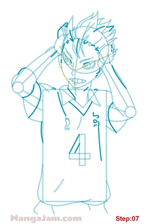 How To Draw Yuu Nishinoya From Haikyuu Mangajam Haikyuu