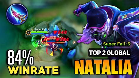 Winrate Natalia Best Build Natalia Top Global Gameplay