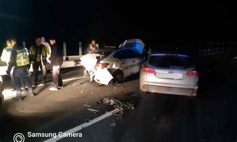 FOTO Impact violent pe Autostrada A1 în județul Timiș Două femei au