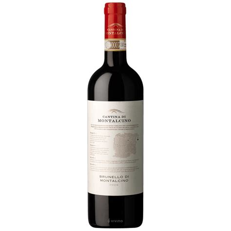 CANTINA BRUNELLO DI MONTALCINO 750ML Mega Wines Spirits